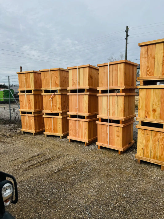 Holzgefässe aus Lärche